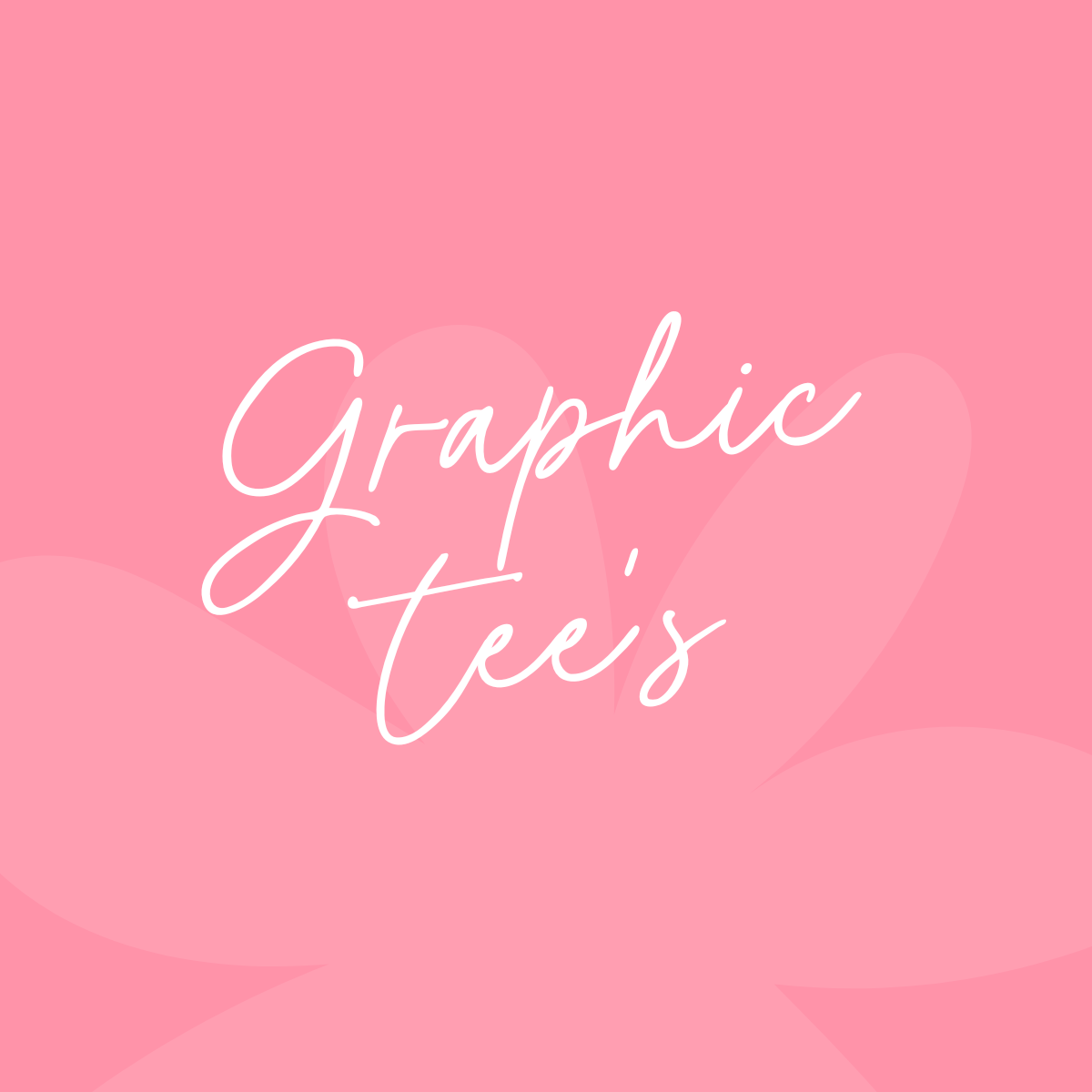 Graphic Tee's