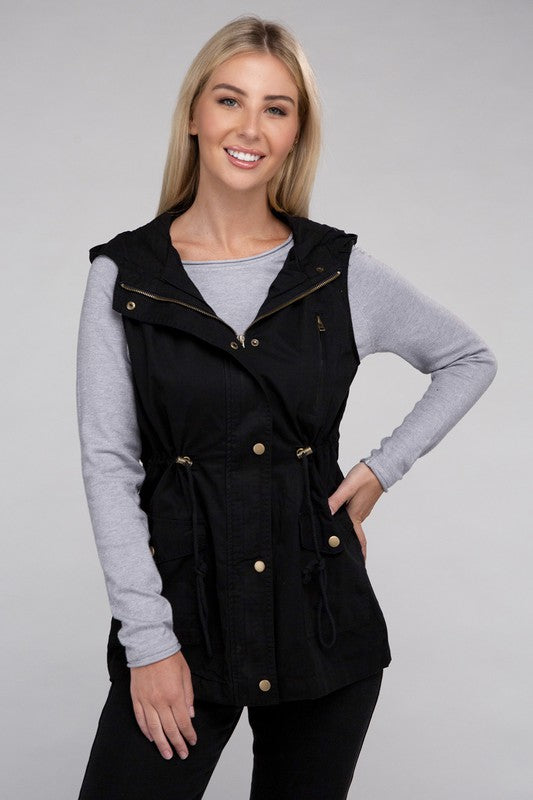 Zenana Military Vest