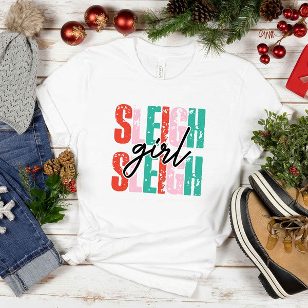 Sleigh Girl Short Sleeve Graphic Tee