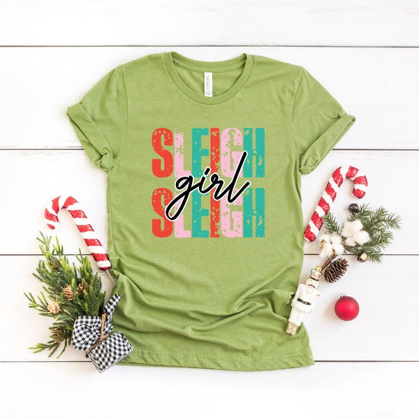 Sleigh Girl Short Sleeve Graphic Tee