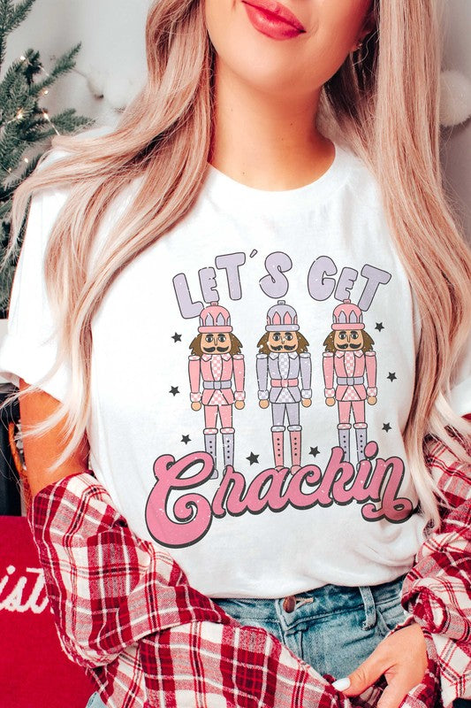 LET'S GET CRACKIN' GRAPHIC TEE