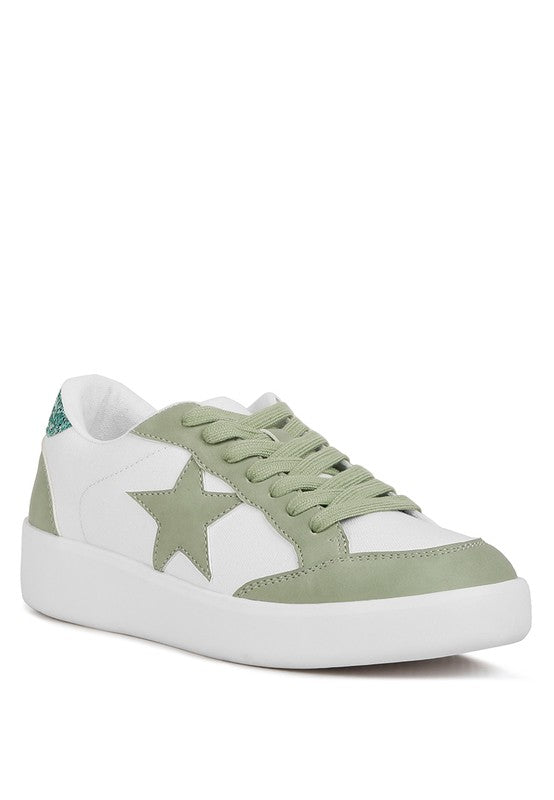 Perry Glitter Detail Star Sneakers