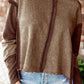 Exposed Seams Sweatshirt