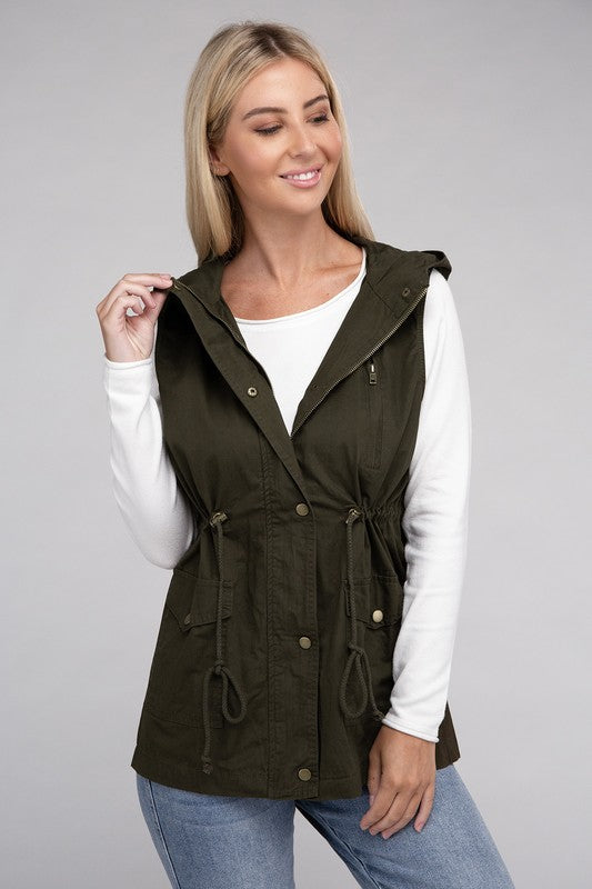 Zenana Military Vest