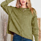 Exposed Seams Sweatshirt