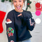 Christmas Sparkle Sleeve Sweatshirt