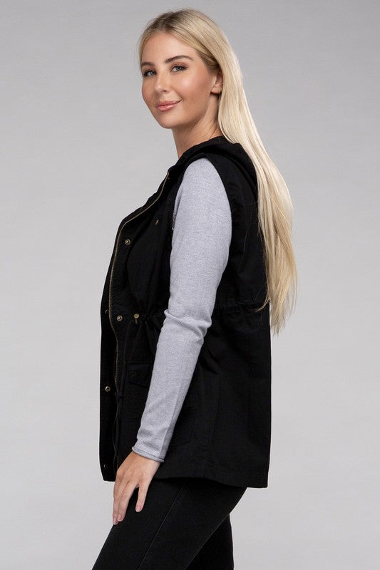 Zenana Military Vest