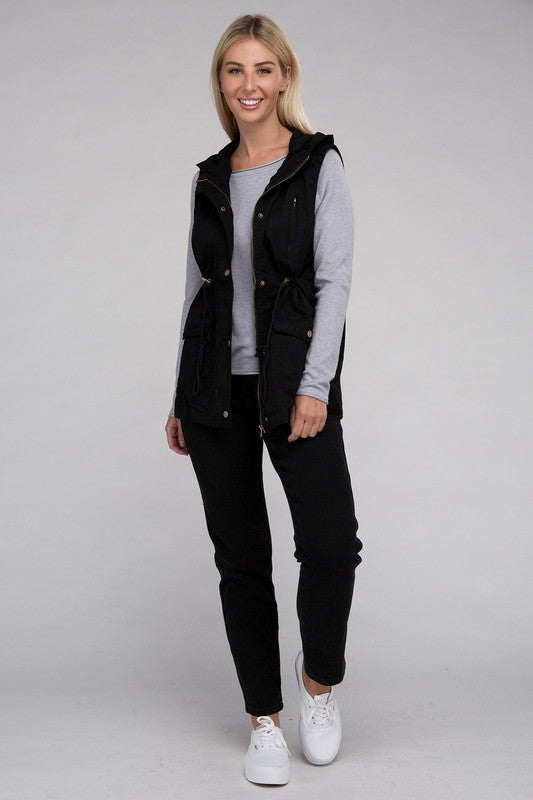 Zenana Military Vest