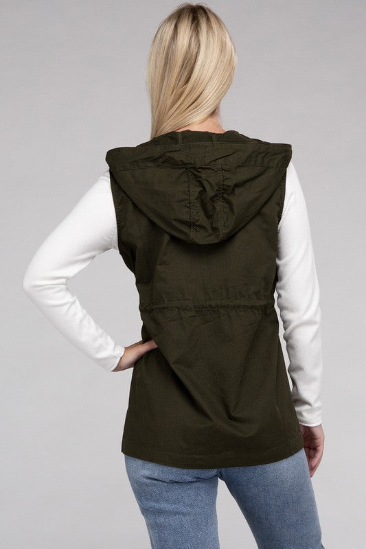 Zenana Military Vest