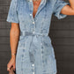 Puff Denim Dress