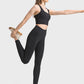 Wide Waistband Slim Fit Long Sports Leggings