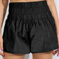 Breathable Smocked Sports Shorts