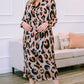 Plus Size Leopard Dress