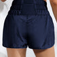 Breathable Smocked Sports Shorts