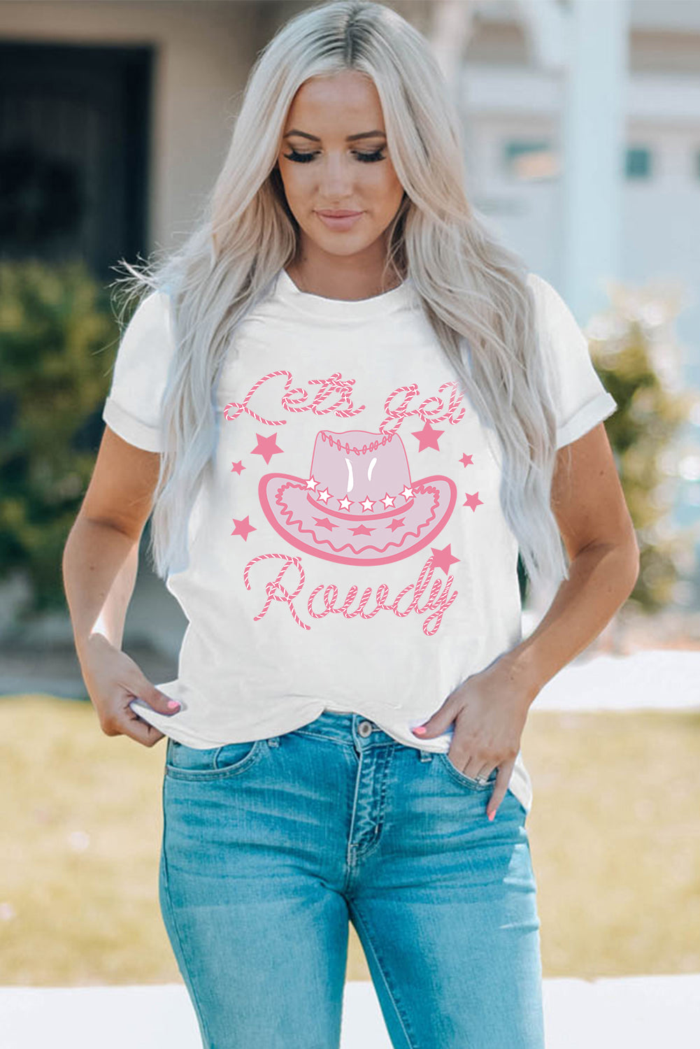 Lets Get Rowdy Graphic Tee