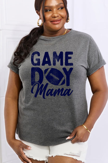 Simply Love-GAMEDAY MAMA Graphic Cotton Tee