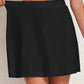 Black Skort With Split