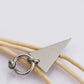 Stainless Steel Triangle Dangle Earrings