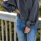 Lantern Sleeve Sweatshirt