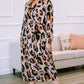 Plus Size Leopard Dress