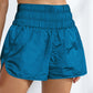 Breathable Smocked Sports Shorts
