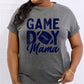 Simply Love-GAMEDAY MAMA Graphic Cotton Tee