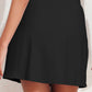 Black Skort With Split