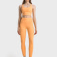Wide Waistband Slim Fit Long Sports Leggings