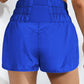 Breathable Smocked Sports Shorts