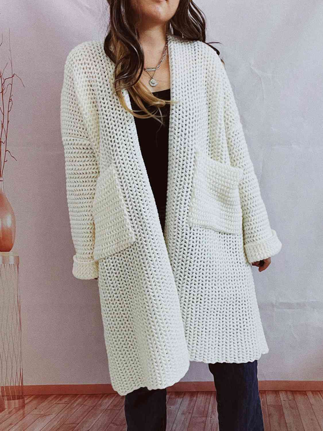 Chunky Open Front Cardi