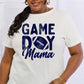 Simply Love-GAMEDAY MAMA Graphic Cotton Tee