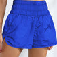 Breathable Smocked Sports Shorts
