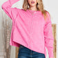 Exposed Seams Sweatshirt