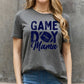 Simply Love-GAMEDAY MAMA Graphic Cotton Tee