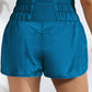 Breathable Smocked Sports Shorts