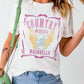 COUNTRY MUSIC NASHVILLE Graphic Tee