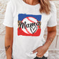 Team Mom graphic tee