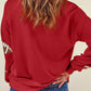 Sequin Football Patch Sweatshirt