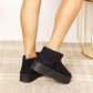 Legend Women's Fleece Lined Chunky Platform Mini Boots