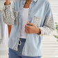 Leopard Denim Shacket
