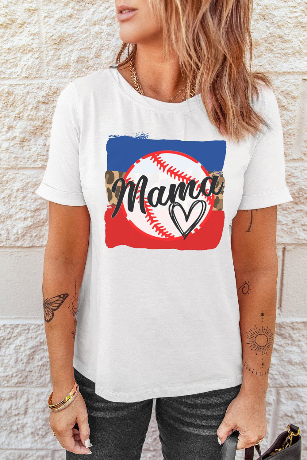 Team Mom graphic tee