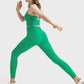 Wide Waistband Slim Fit Long Sports Leggings