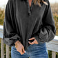 Lantern Sleeve Sweatshirt