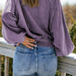 Lantern Sleeve Sweatshirt