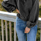 Lantern Sleeve Sweatshirt