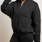 Half-Zip Long Sleeve Sweatshirt