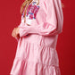 Full Size Nutcracker Sequin Lantern Sleeve Tiered Dress
