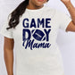 Simply Love-GAMEDAY MAMA Graphic Cotton Tee
