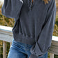 Lantern Sleeve Sweatshirt
