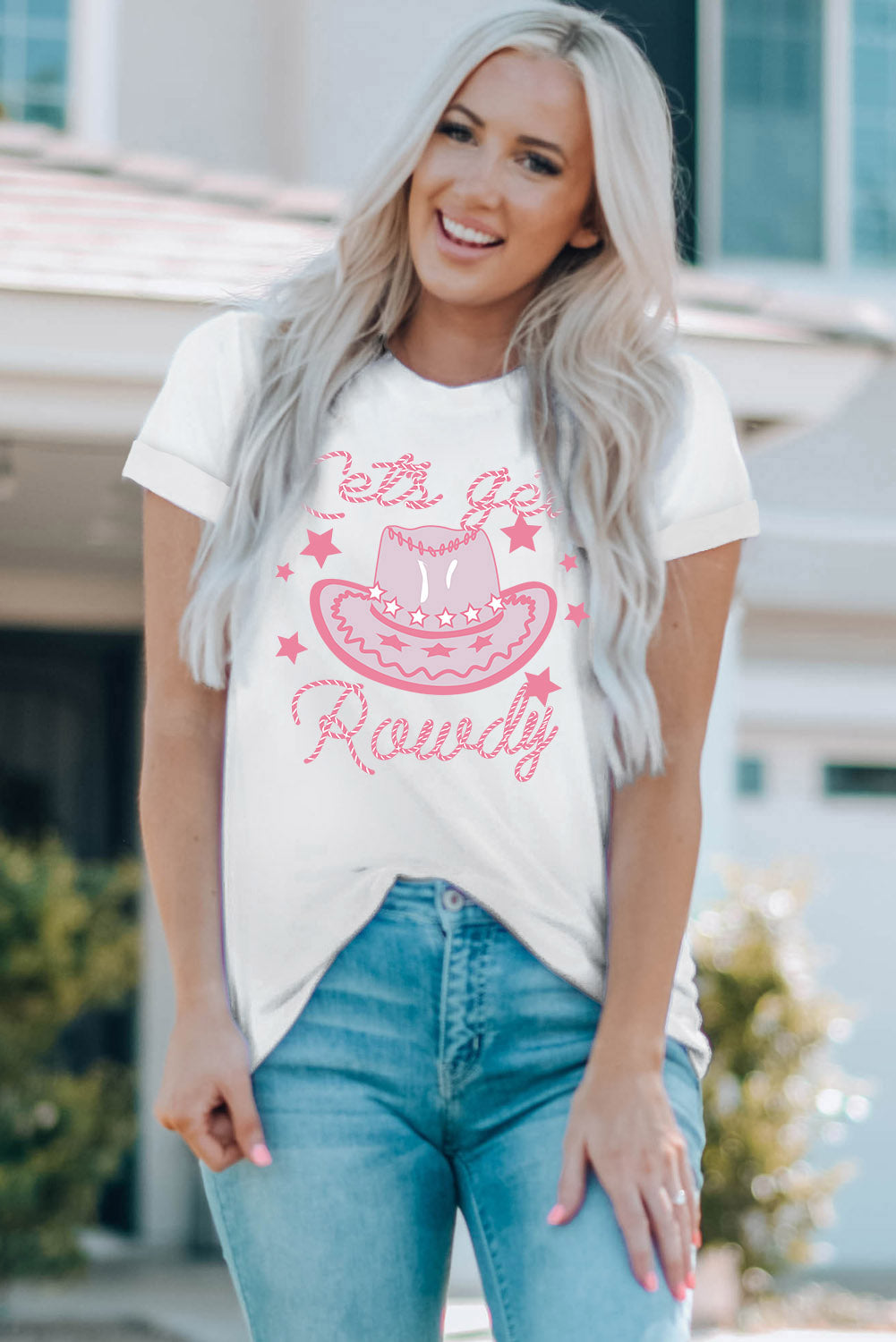 Lets Get Rowdy Graphic Tee